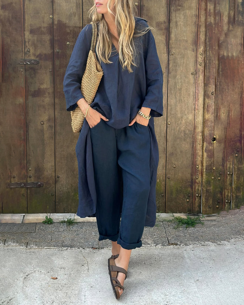 Anna - Élégance Confortable en Ensemble