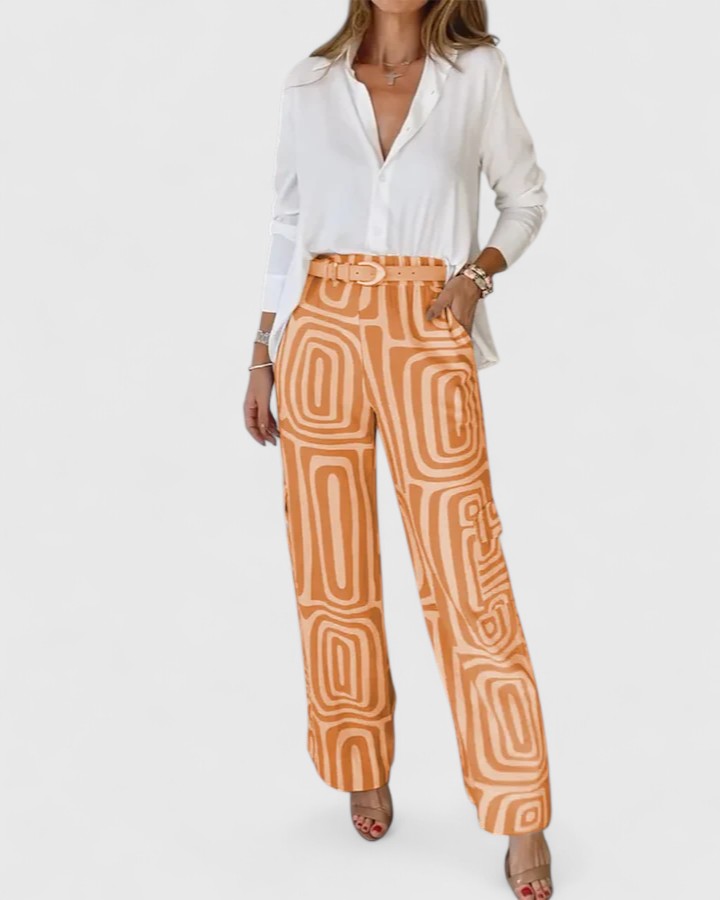 Kira | Ensemble élégant en deux pièces (INCLUT UNE CEINTURE EN CADEAU)