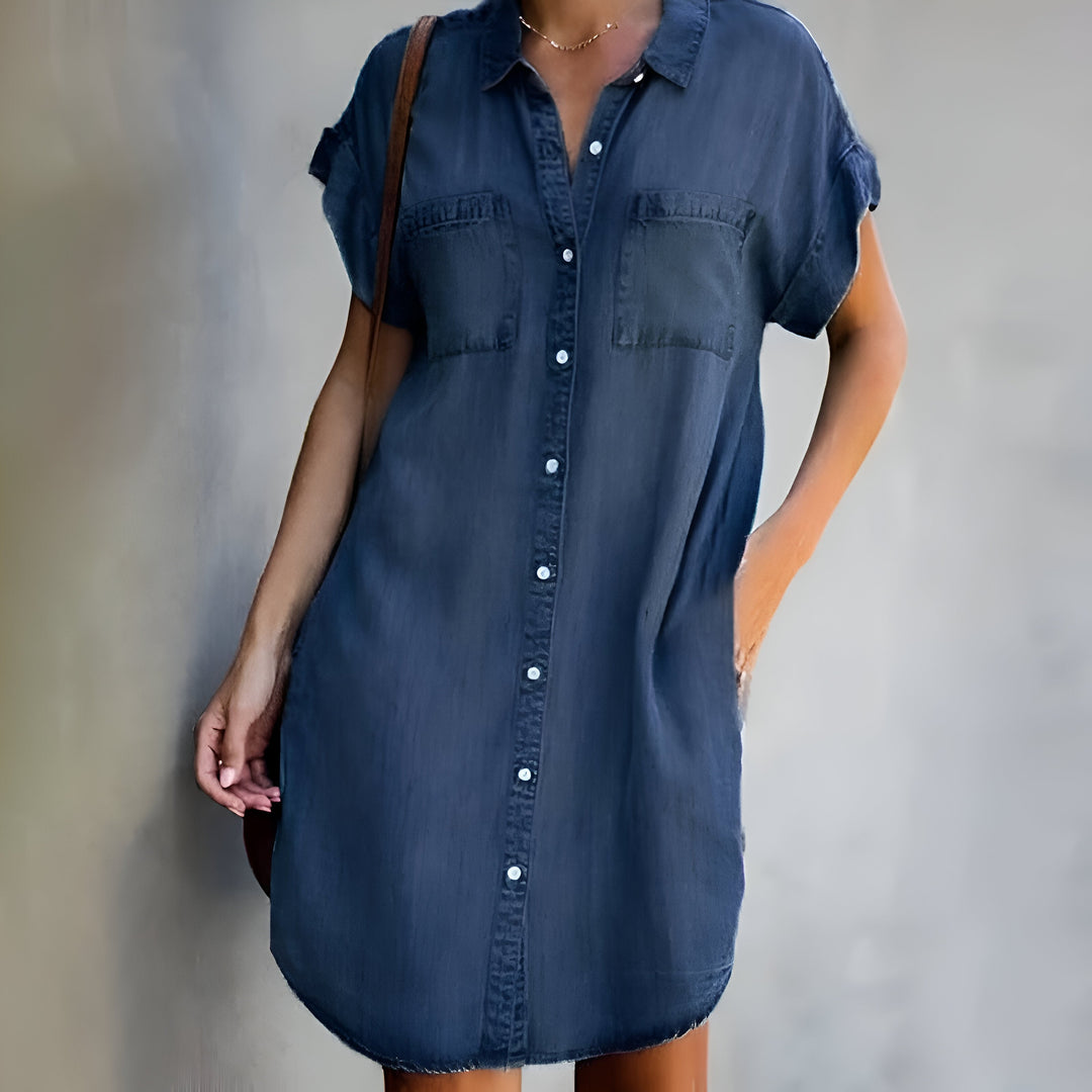 Diane™ | Robe Décontractée à Boutons