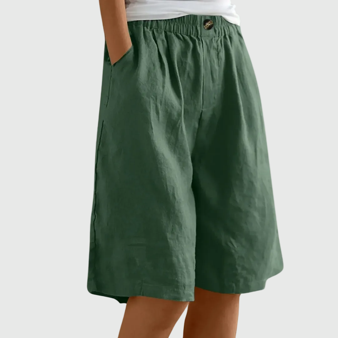 DELACROIX | Shorts Amples Taille Élastique Ella