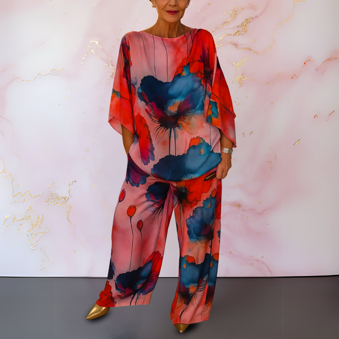 Maelora™ | Ensemble deux pièces en satin pour femme