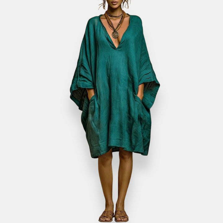 Cassienne | Robe Oversize Décolletée
