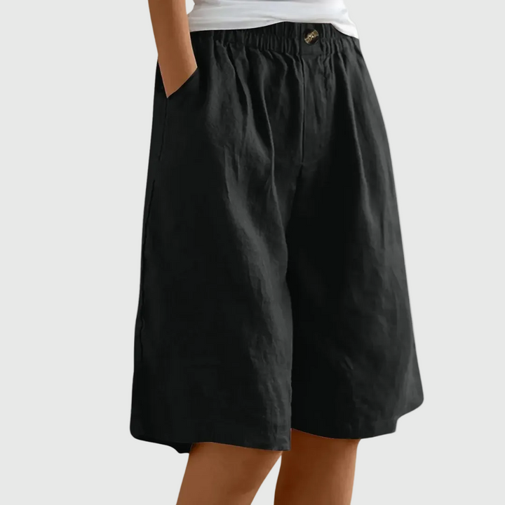 DELACROIX | Shorts Amples Taille Élastique Ella