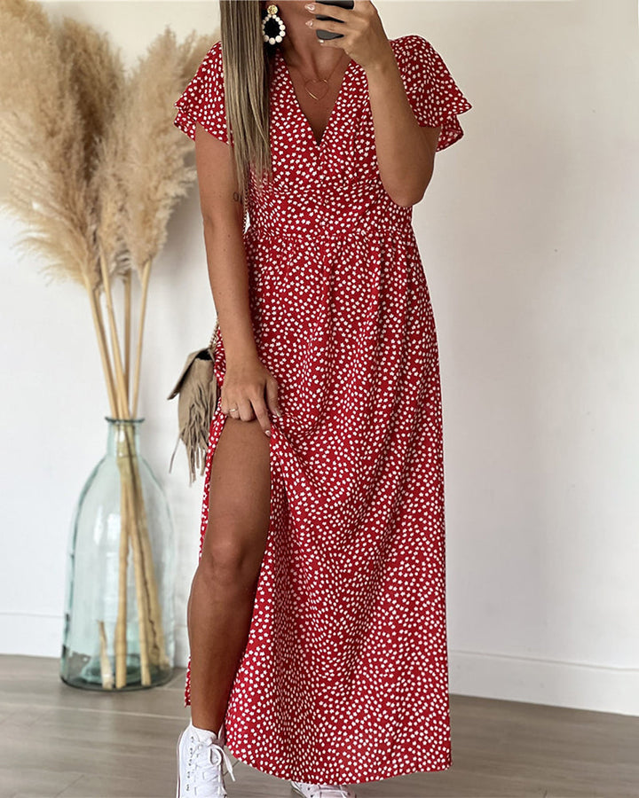 Robe Maxi Sarah™ avec Décolleté en V