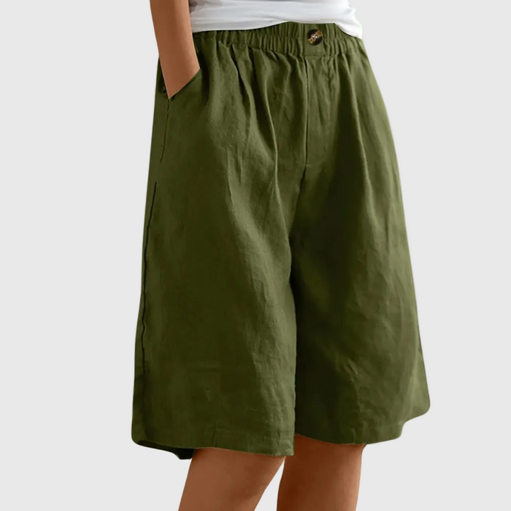 DELACROIX | Shorts Amples Taille Élastique Ella