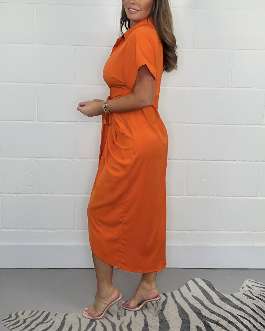 Elise™ | Élégante Robe Plissée