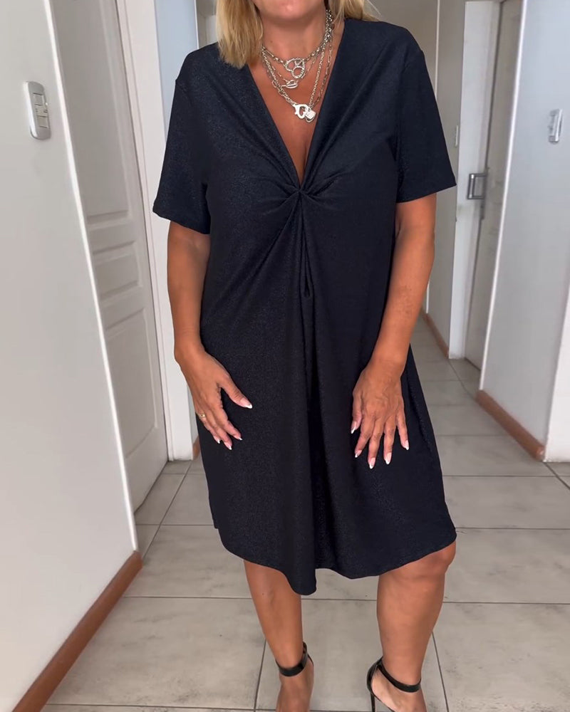 Talia™ | Robe avec Décolleté en V