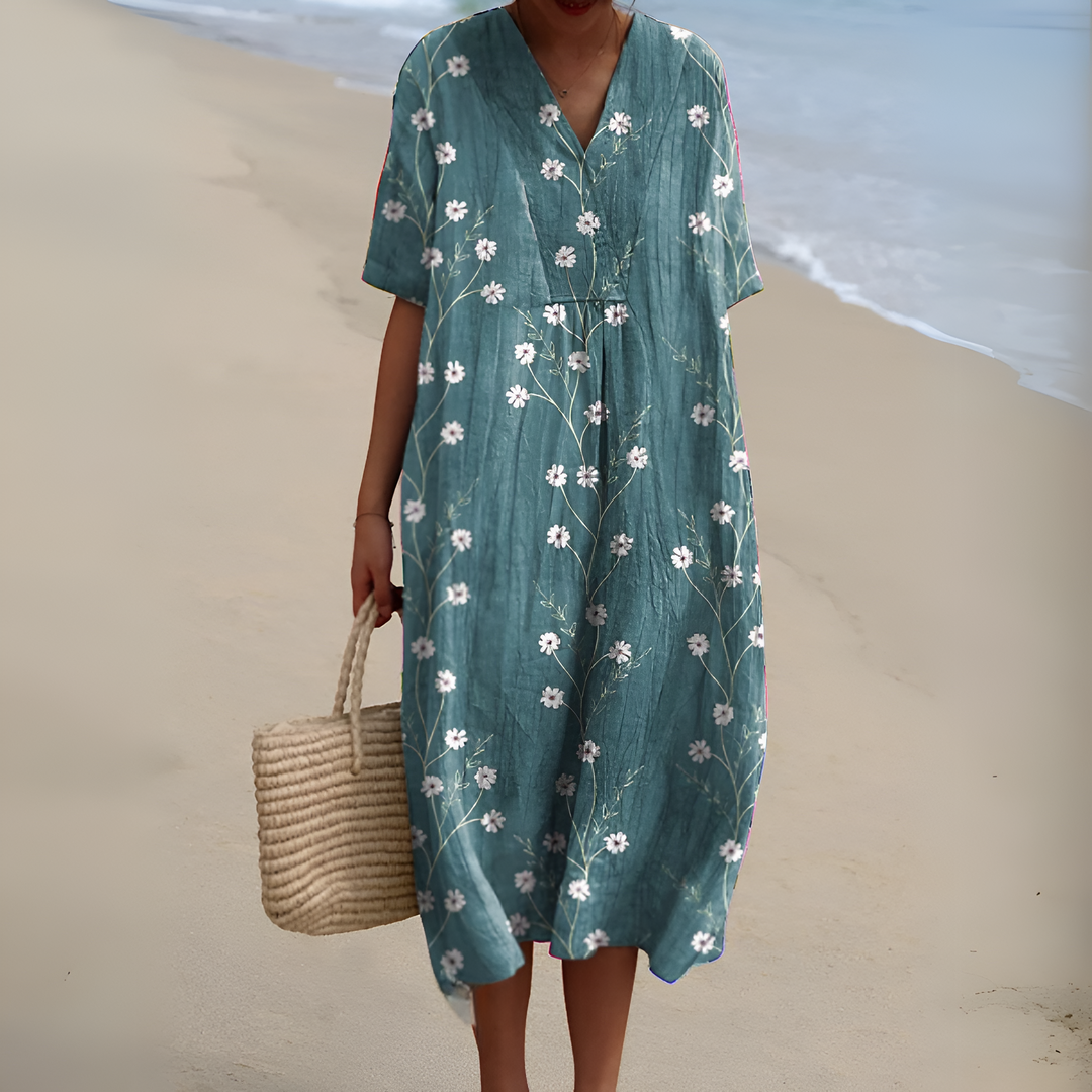 Nicole™ | Robe d'Été Florale