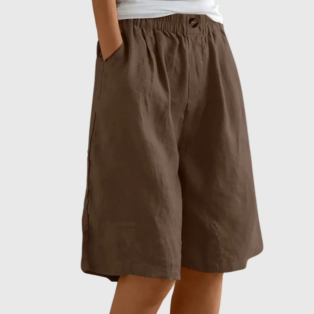 DELACROIX | Shorts Amples Taille Élastique Ella