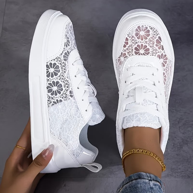 Dentelle Baskets en Dentelle Florale