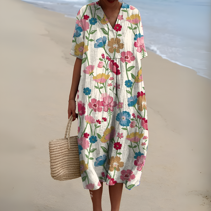 Nicole™ | Robe d'Été Florale