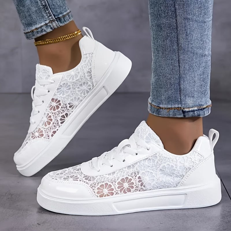 Dentelle Baskets en Dentelle Florale