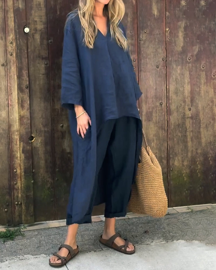 Anna - Élégance Confortable en Ensemble