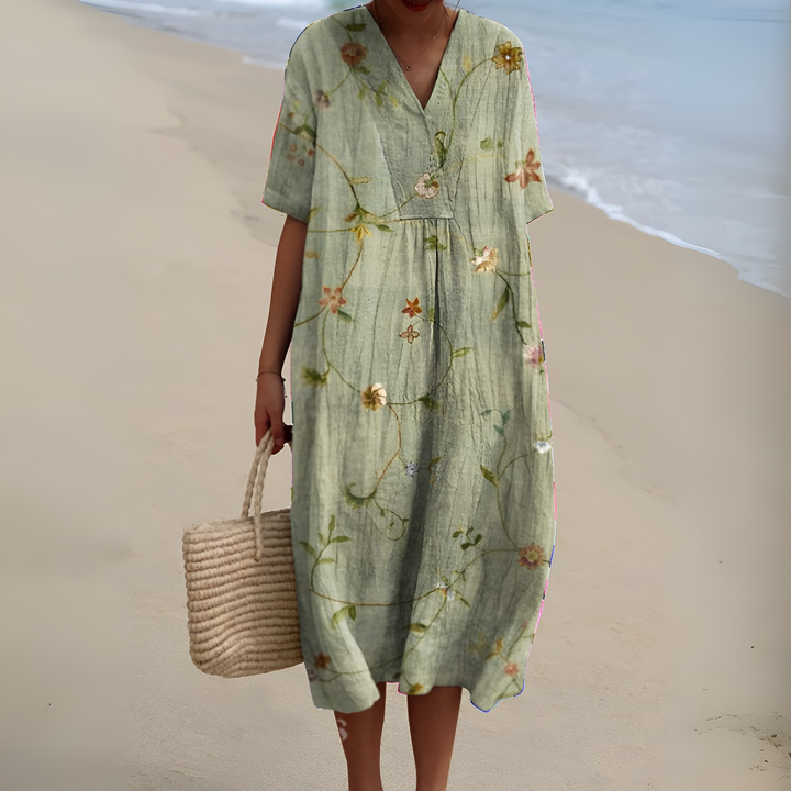 Nicole™ | Robe d'Été Florale