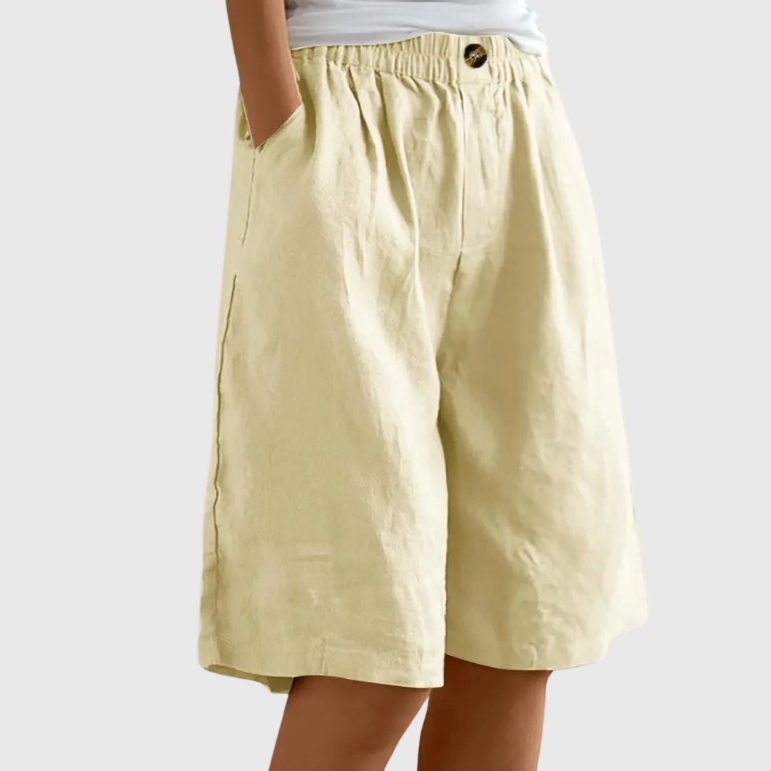 DELACROIX | Shorts Amples Taille Élastique Ella