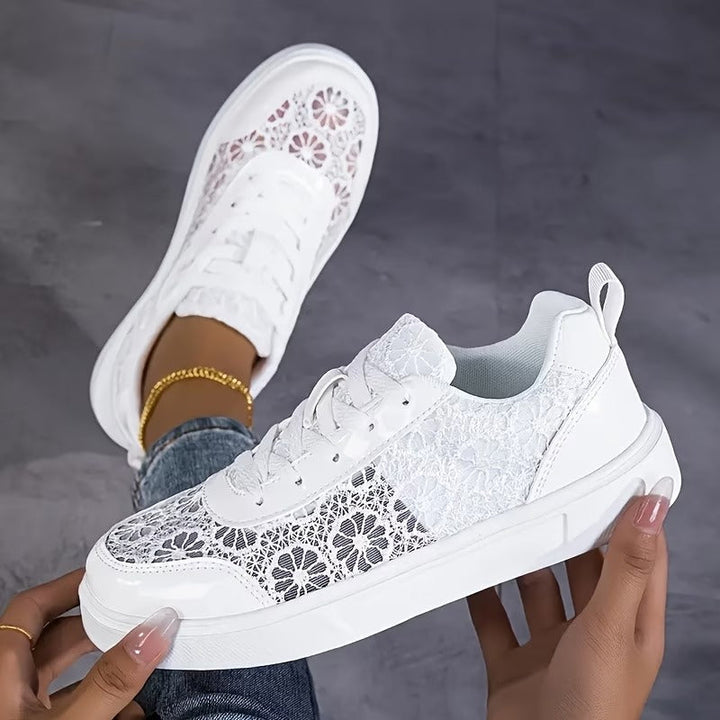 Dentelle Baskets en Dentelle Florale