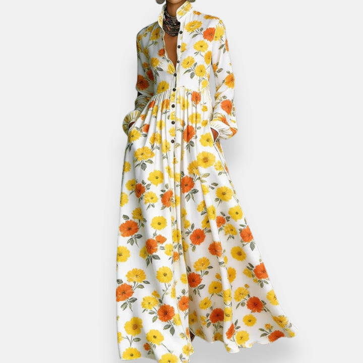 Milène | Robe Chemise Imprimée