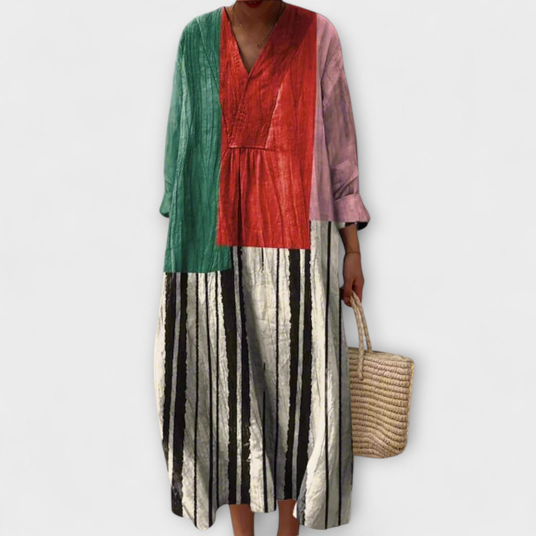 Rosa - Robe géométrique stylée