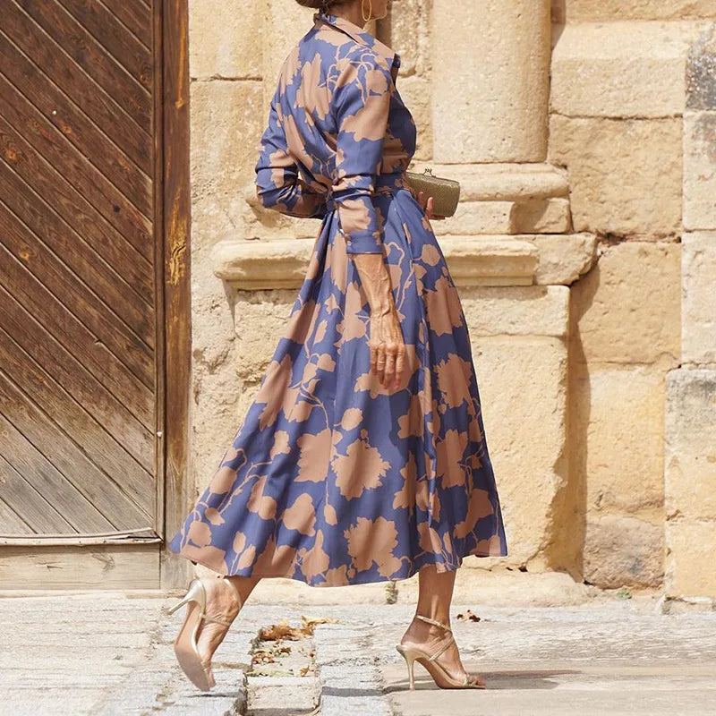 Claire™ | Élégante Robe à Motif Floral