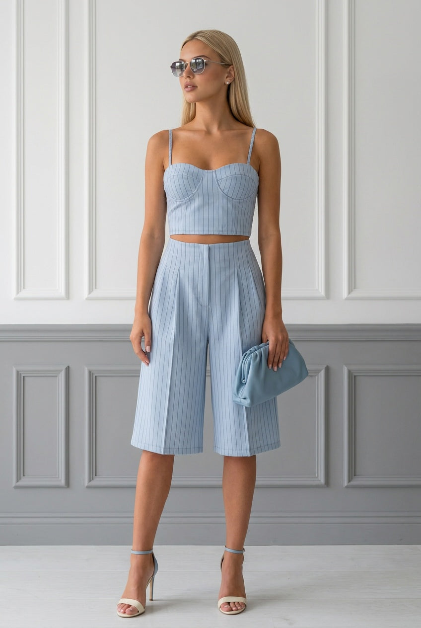 Katia — Ensemble Bermuda et Bustier
