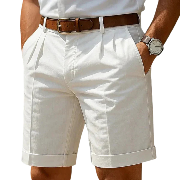 Cazel | Short chino plissé d'été