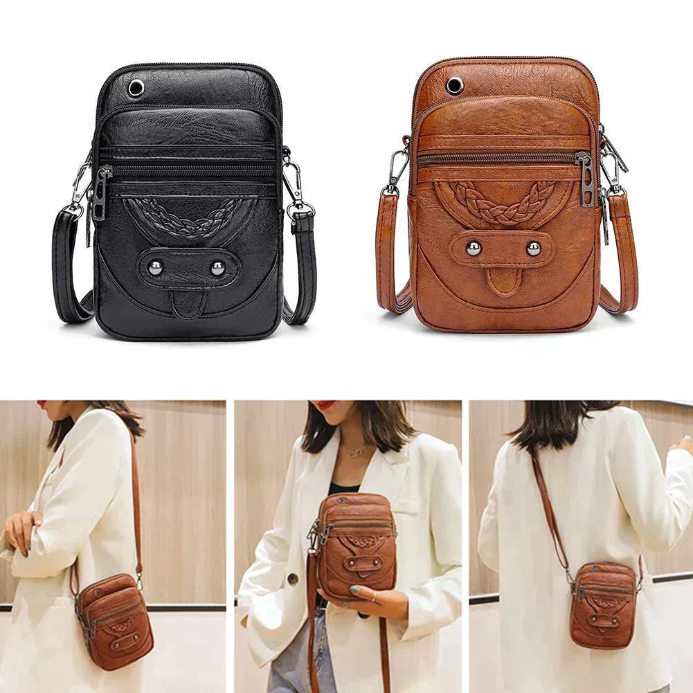 Sac à main en cuir vintage Beatrice™