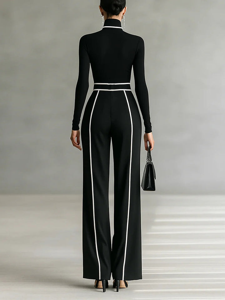 Vera™ | Ensemble élégant avec détail contrastant