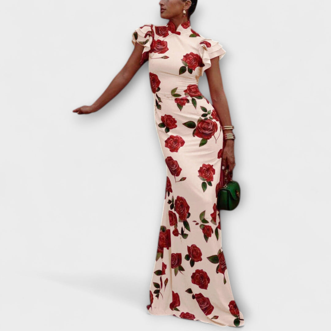 Blanka - Robe maxi à imprimé floral