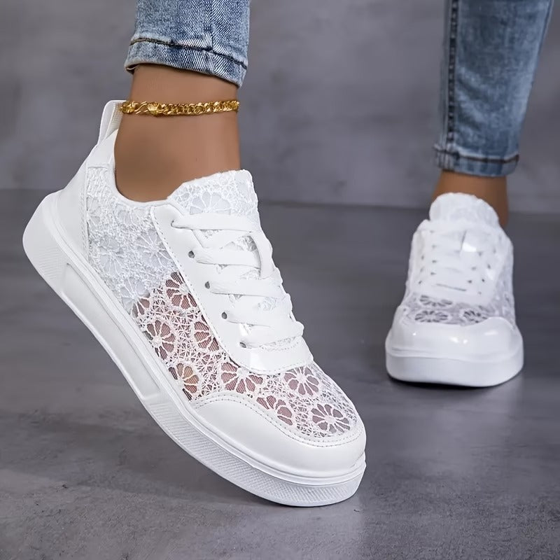 Dentelle Baskets en Dentelle Florale