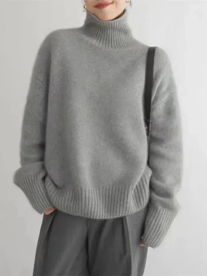 Anna™ | Pull Col Roulé Douillet pour l'Automne