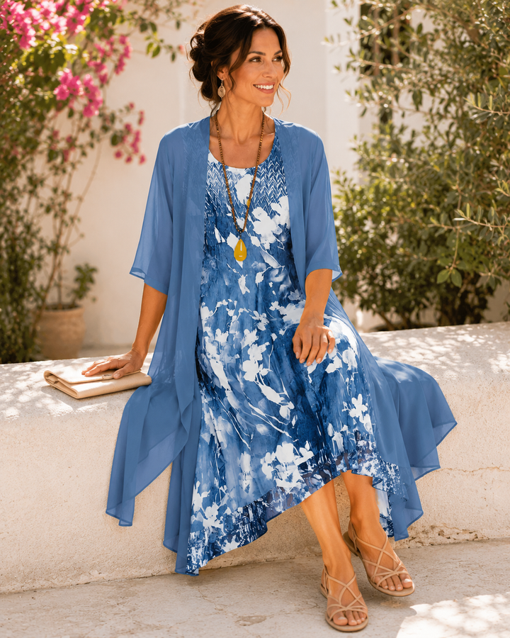 Olivia | Robe à Deux Couches Aérée pour Femmes