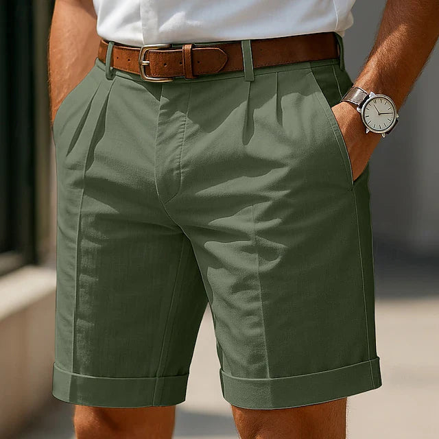 Cazel | Short chino plissé d'été